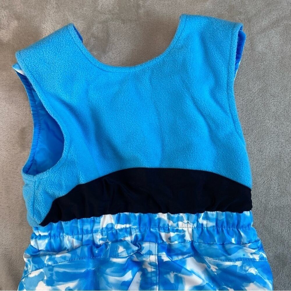 Boulder Gear Snow Bib Girls 3T Hailey Bib Blue & White Outdoor Winter Active - Picture 9 of 11